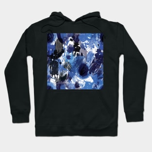 Watercolor Ink.Splash Chaotic design Hoodie